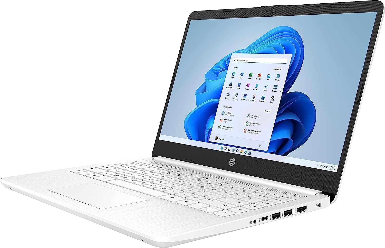 HP 14' Latest Stream Laptop Ultral Light for Students and Business, Intel Celeron 8GB RAM, 320GB Storage (64GB eMMC+256GB Ghost Manta SD Card), 1 Year Office 365, HDMI, WiFi, USB-A&C, Win 11