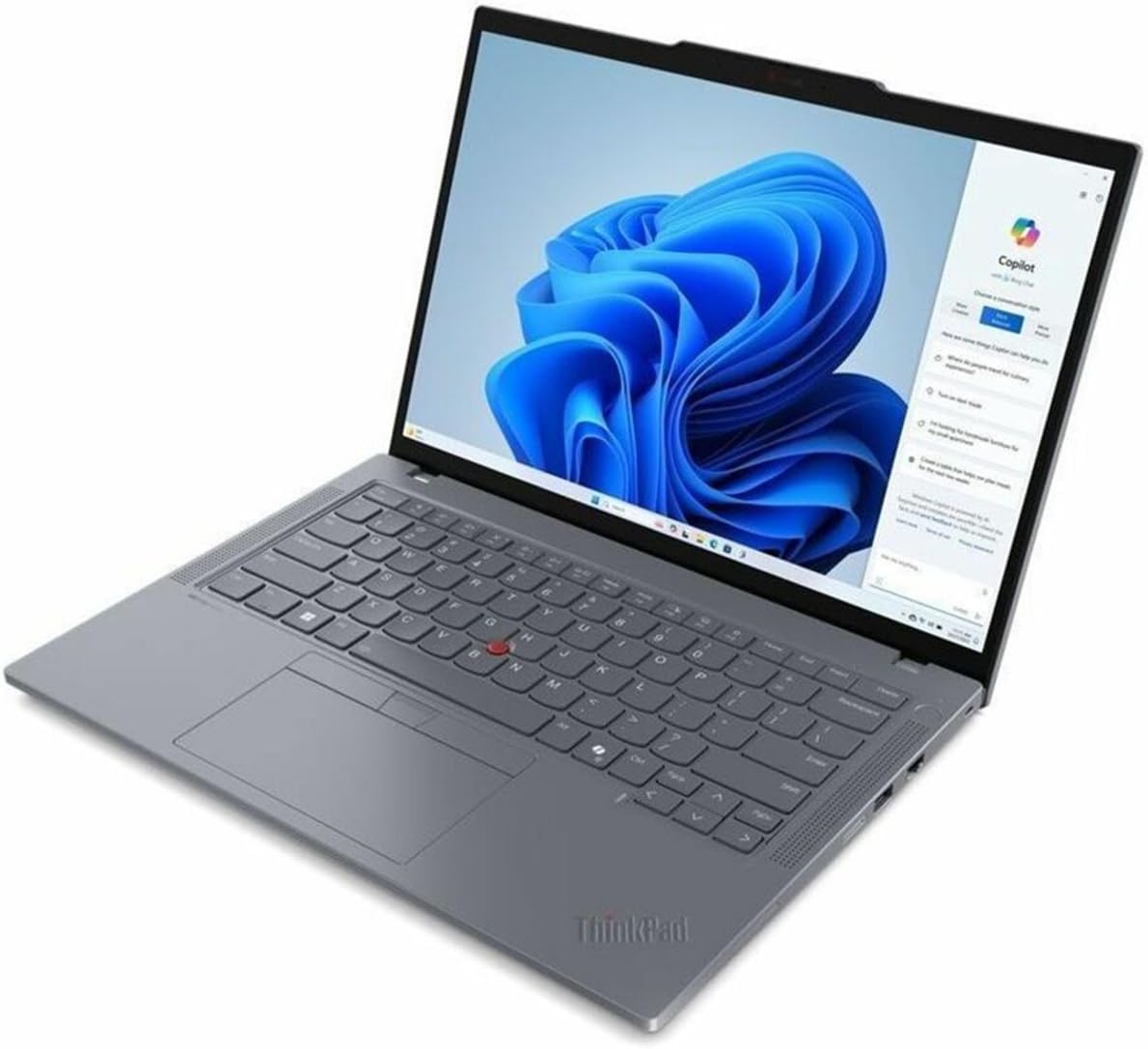 Lenovo ThinkPad T14 Gen 5 21ML006MUS 14' Touchscreen Notebook - WUXGA - Intel Core Ultra 7 155U - 32 GB - 512 GB SSD - English Keyboard - Gray