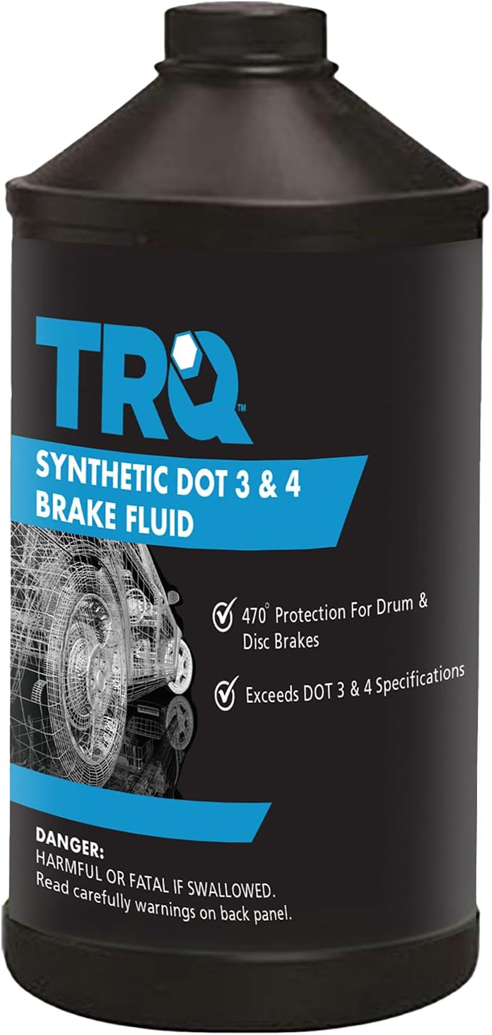 TRQ Rear Performance Brake Pad & Rotor Kit, with Chemical Kit Ceramic Premium G-Coated Compatible with 2006-2008 Dodge Ram 1500 2003-2008 Ram 2500, 3500