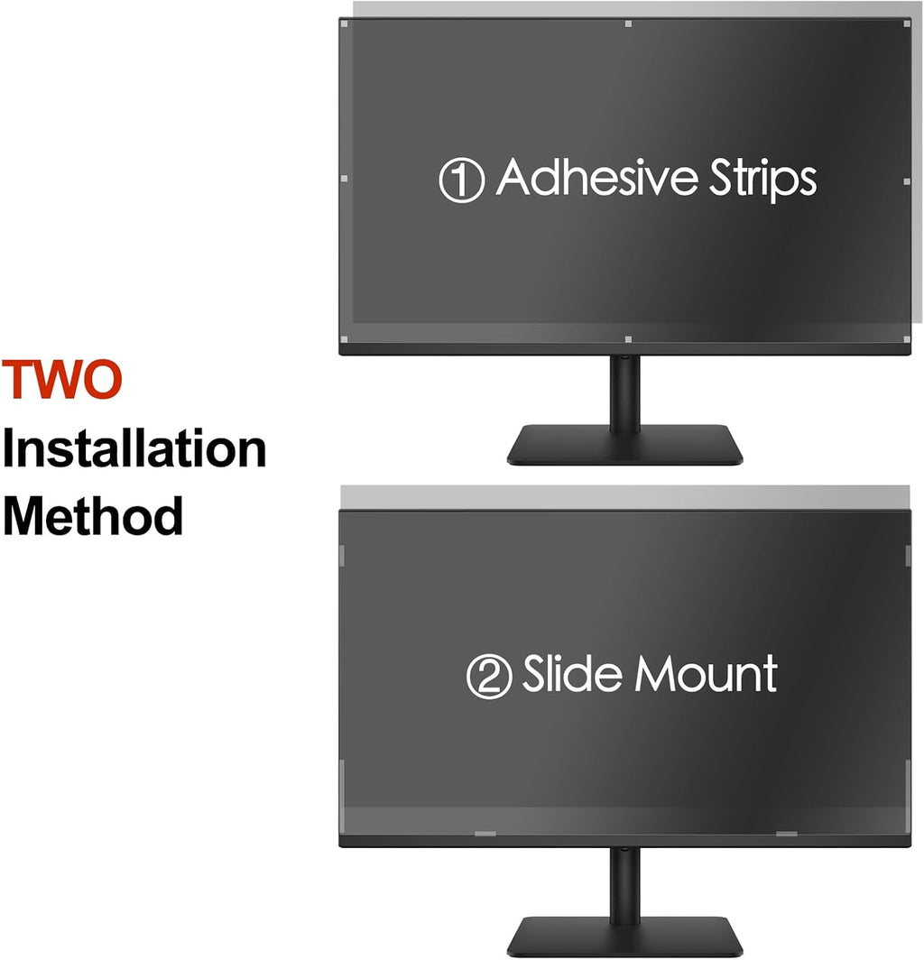 [5 Pack] 27 Inch Computer Privacy Screen Protector for HP Dell Acer Samsung LG and More, Removable Security Shield Filter for 16:9 Aspect Ratio Monitor Like ViewSonic Sceptre AOC Koorui BenQ and More