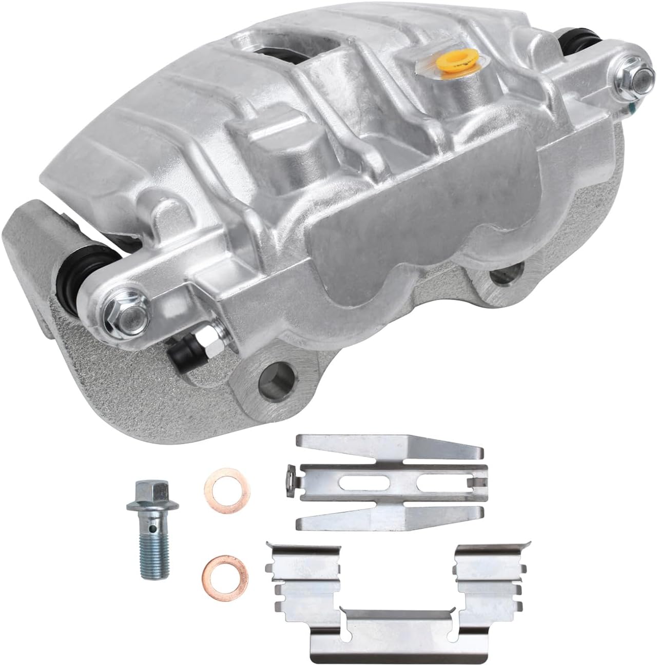 Detroit Axle - Rear 2pc Brake Calipers for 2001-2006 Chevrolet Silverado 1500 GMC Sierra 1500 Tahoe Avalanche Suburban Yukon XL Cadillac Escalade ESV EXT, 2 Disc Brake Calipers Replacement