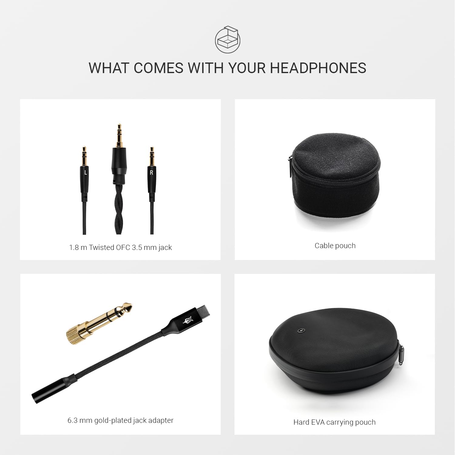 MEZE Audio 105 Silva | Wired Over-The-Ear Lightweight Audiophile Open-Back Headphones | 50mm Dynamic Drivers | Low Impedance 42 Ohms | Cables and Carrying Pouch Included