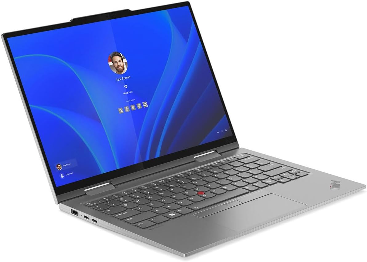Lenovo ThinkPad X1 Gen 9 21KE005PUS 14' Touchscreen Convertible 2 in 1 Notebook - WUXGA - Intel Core Ultra 5 125U - Intel Evo Platform - 16 GB - 512 GB SSD - English Keyboard - Gray