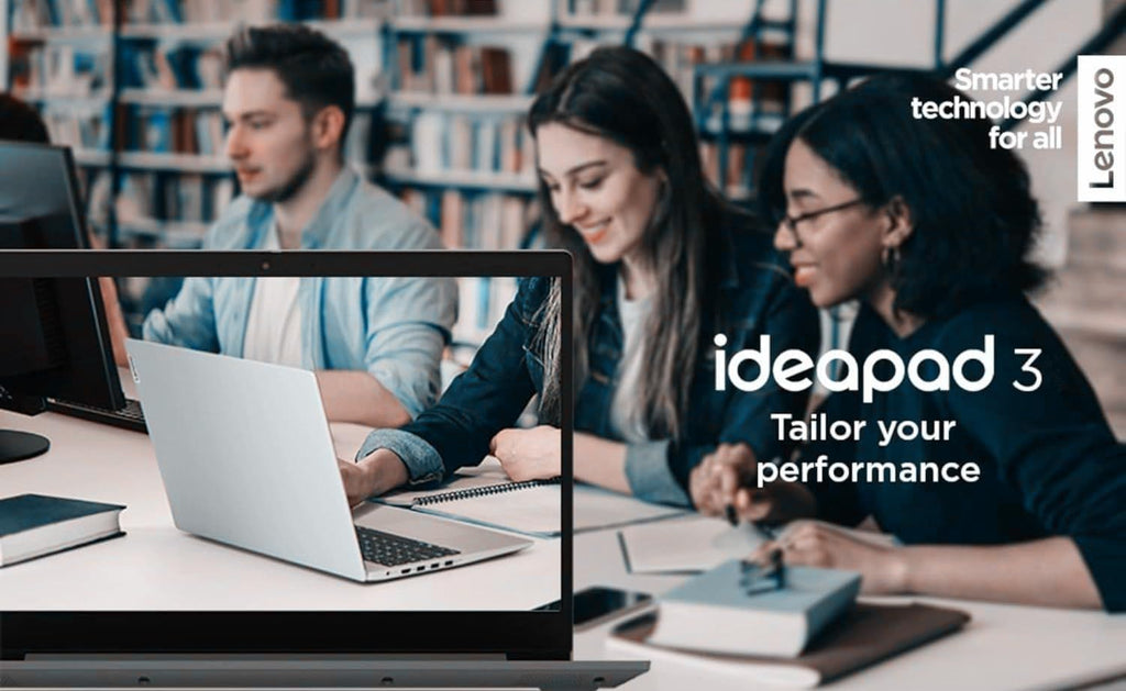 Lenovo Ideapad 3 15.6' FHD Display Laptop with Microsoft 365, 15.6' FHD Display, AMD Ryzen 3 3250U Processor, 32GB DDR4 RAM 1TB SSD, WiFi 5, Bluetooth, Webcam, HDMI, Grey, Windows 10 Pro