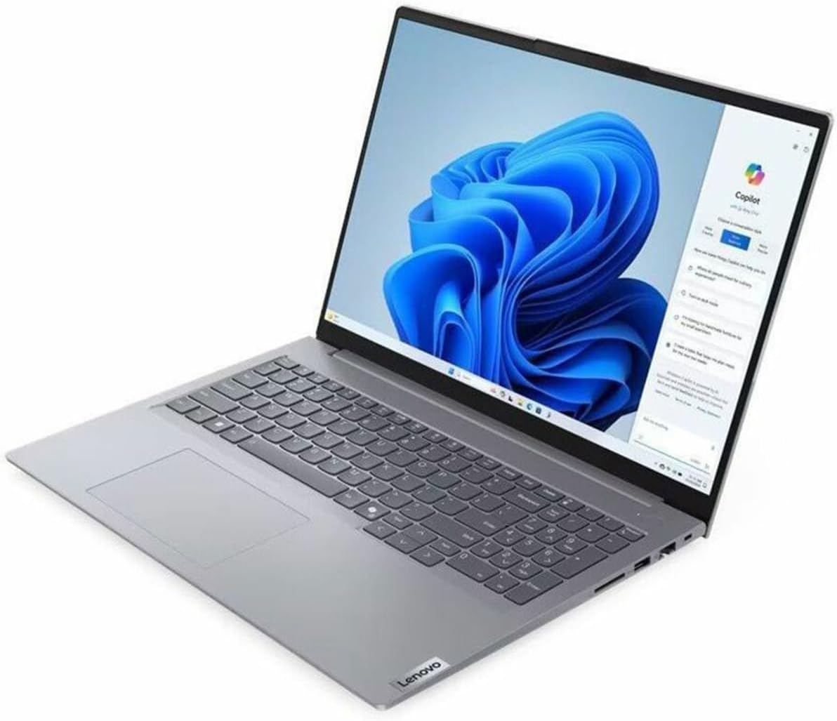 Lenovo ThinkBook 16 G7 ARP 21MW0037US 16' Notebook - WUXGA - AMD Ryzen 5 7535HS - 16 GB - 512 GB SSD - English (US) Keyboard - Arctic Gray