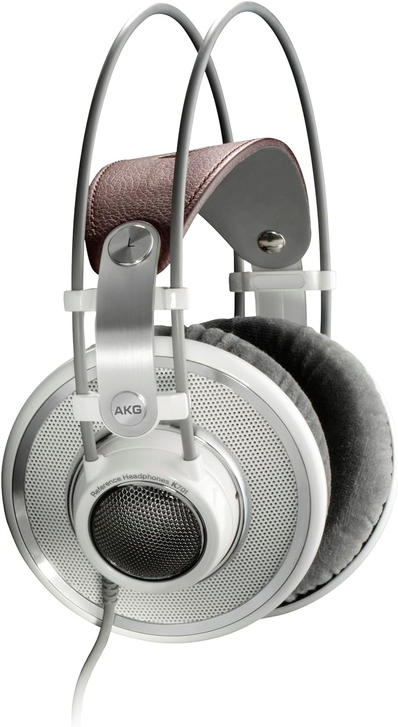 AKG Pro Audio K701 Reference Class Premium Headphones, White