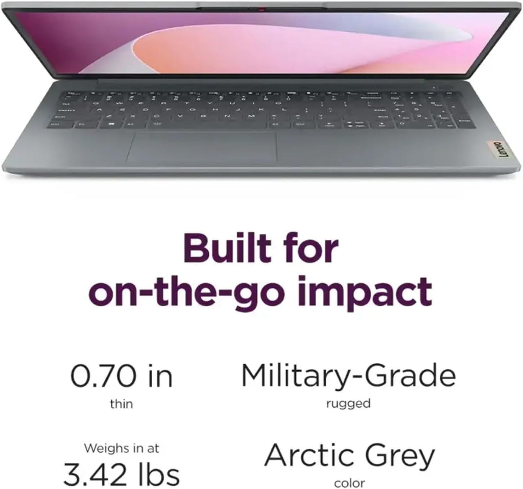 Lenovo 15.6' FHD Touchscreen IdeaPad 3i - Office 365 for The Web - Intel Core i3-12GB RAM - 256GB Storage - HDMI - Windows 11 w/o Earbuds