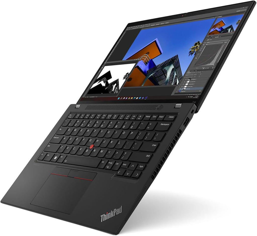 Lenovo ThinkPad T14 Gen 4 21HD0086US 14' Notebook - WUXGA - 1920 x 1200 - Intel Core i5 13th Gen i5-1345U Deca-core (10 Core) - 16 GB Total RAM - 16 GB On-Board Memory - 256 GB SSD - Thunder Black