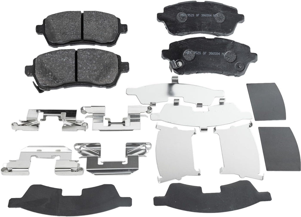 Replacement Front Brake Disc and Pad Kit fits Ford Fiesta 2011-2013 1.6L 4-Cyl (Front 2-Wheel)