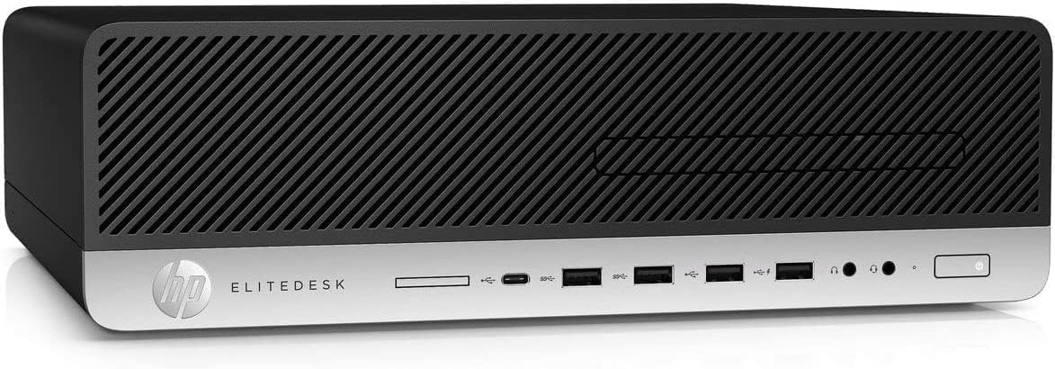 HP EliteDesk 800 G4 SFF Business Desktop PC with New 23.8' FHD Monitor, Intel Core i7-8700, 32GB RAM, 1TB SSD, Mouse & Keyboard, Windows 11 Pro(Renewed)