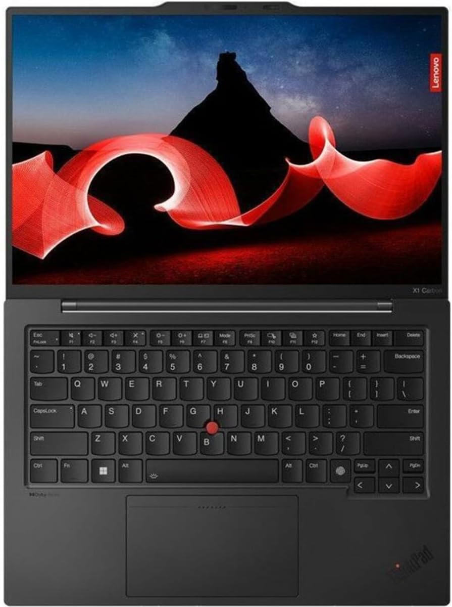 Lenovo ThinkPad X1 Carbon Gen 12 21KC00A3US 14' Notebook - WUXGA - Intel Core Ultra 5 135U - vPro Technology - Intel Evo Platform - 32 GB - 512 GB SSD - English Keyboard - Black Paint