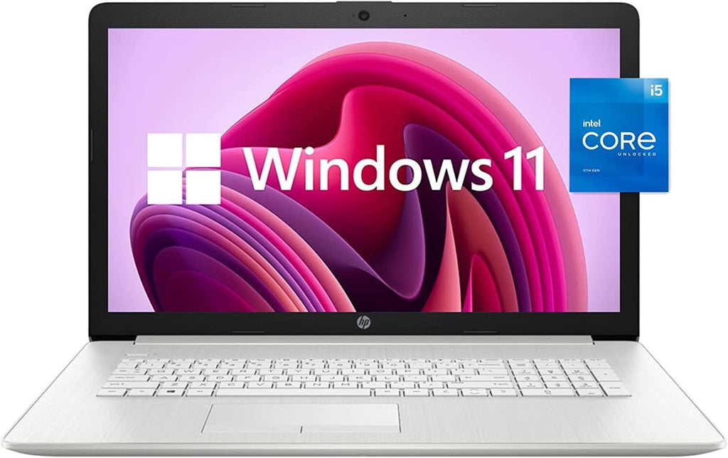 New 2022 HP 17.3' FHD IPS Display, 11th Gen Intel Core i5-1135G7(Beats i7-8500), Windows 11 Home, 8GB RAM, 512GB SSD, Wi-Fi 5, Bluetooth, HDMI, Webcam