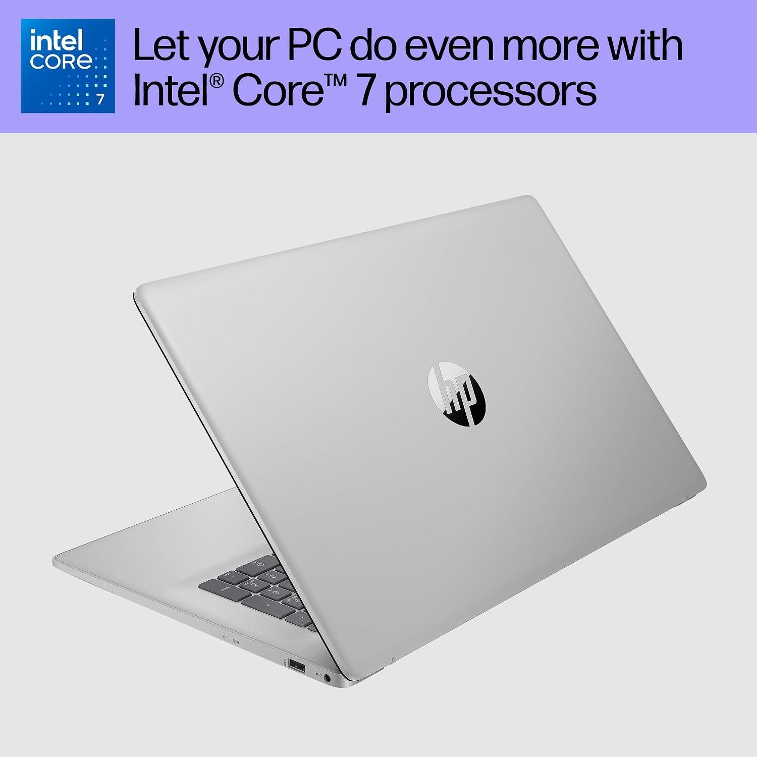 HP 17 inch Touchscreen Laptop Computer Business, MS Office, 17.3' HD+ Display, Intel 10-Core i7-150U(up to 5.4 GHz), Backlit Keyboard, Wi-Fi 6, Windows 11 Pro(64GB RAM|2 TB SSD)
