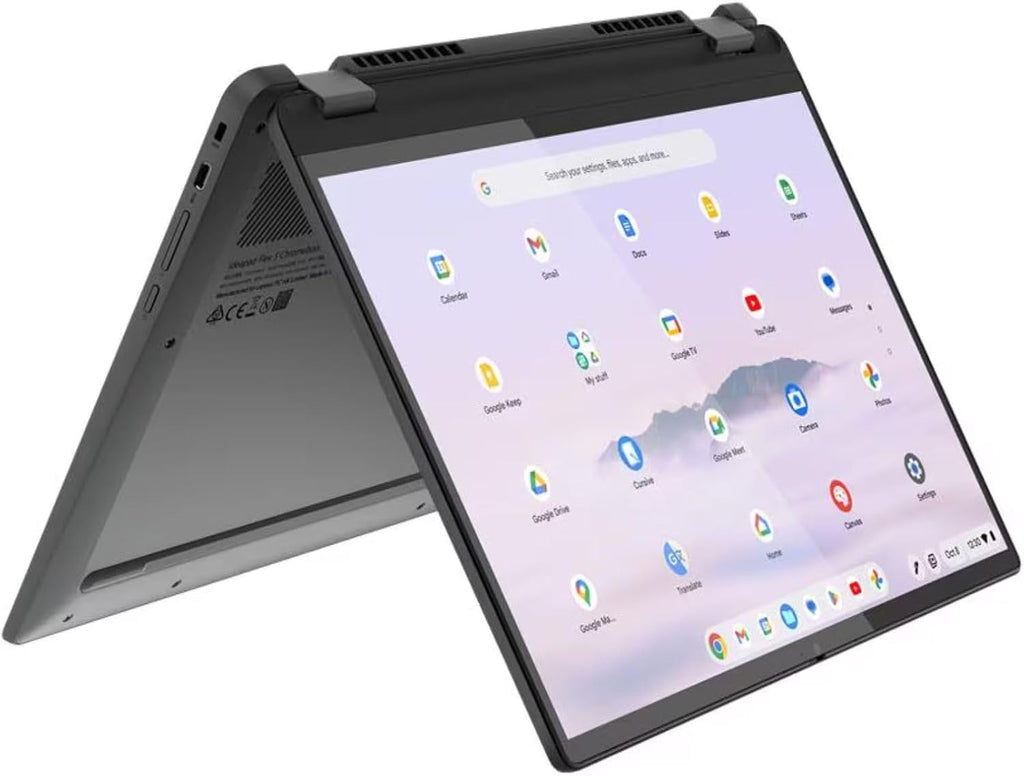 Lenovo Flex 5i Chromebook Plus 14' Touchscreen Laptop - Intel Core i3 1315U - 1920 x 1200 - Chrome OS - 8GB RAM - 256GB SSD - WiFi 6E & Bluetooth 5.3 - Backlit Keyboard - Webcam - Gray