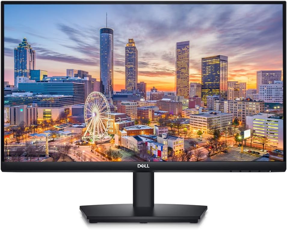 Dell E2424HS 24-inch 1080P Full HD Wide Angle LED LCD Monitor, 2-Pack VGA, DisplayPort, HDMI and Integrated Speaker (Renewed)