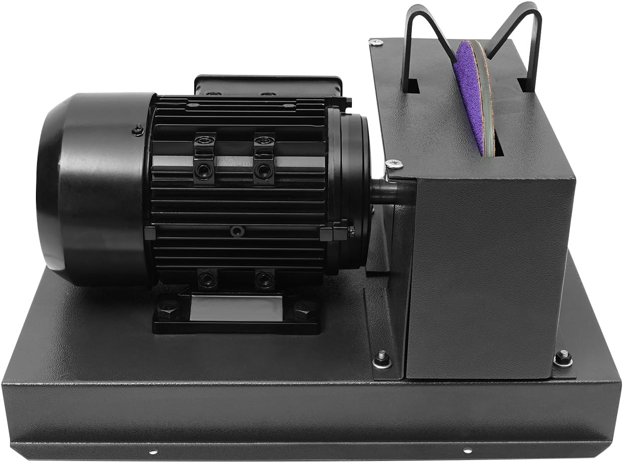 Lawn Mower Blade Sharpener, 1HP 750W Grinder with 9-Inch Ceramic Grinding Wheel, 1700 RPM Steel Mower Sharpening Machine, Heavy Duty Mower Sharper for Blades in Garden or Workshop, 120V