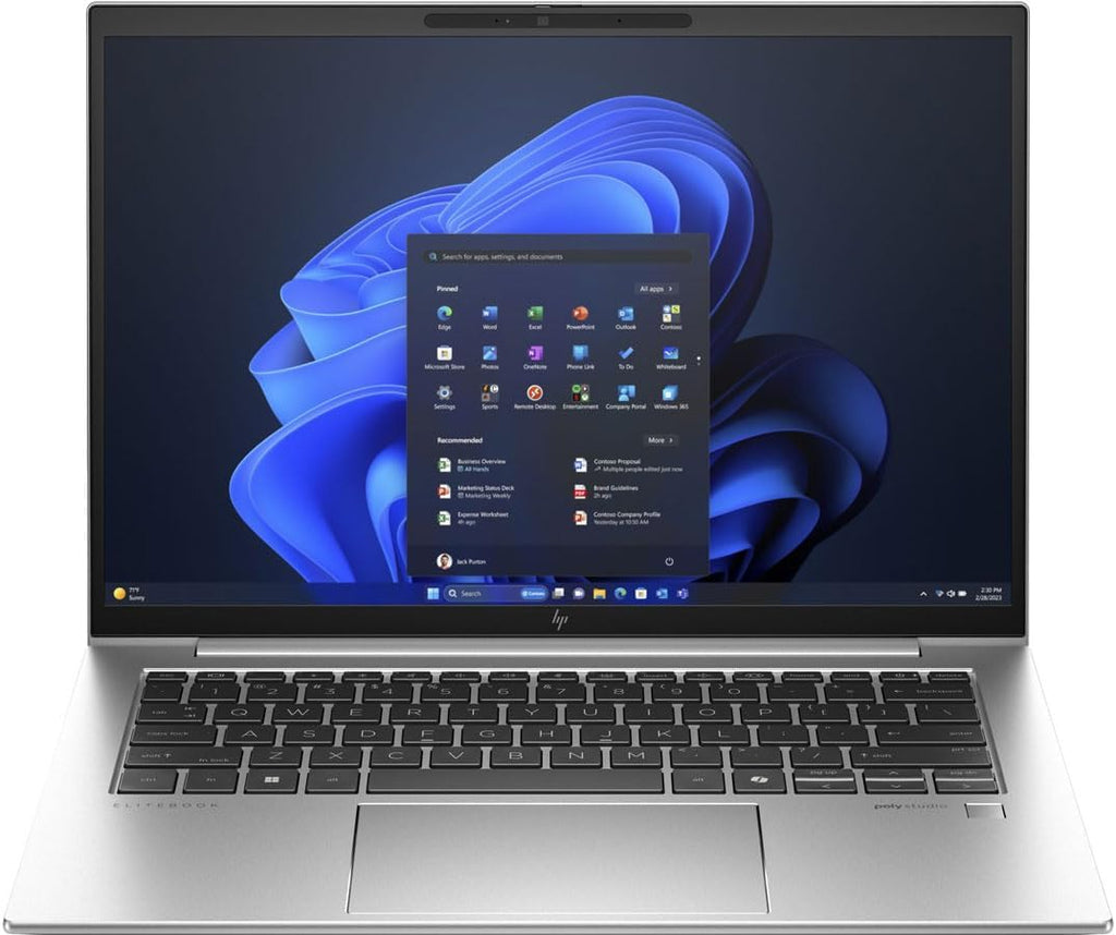 HP EliteBook 840 G11 14' Notebook - WUXGA - Intel Core Ultra 5 135U - vPro Technology - 16 GB - 512 GB SSD - English Keyboard - Intel Chip - 1920 x 1200 - Windows 11 Pro - Intel - in-Plane Switch