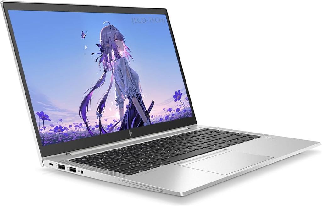 HP Elitebook 845 G7 Laptop, 14-inch FHD IPS Display, AMD Ryzen 5 Pro 4650U 6-Core, 16GB RAM, 512GB SSD, Backlit KBL, Windows 11 Pro (Renewed) Laptops