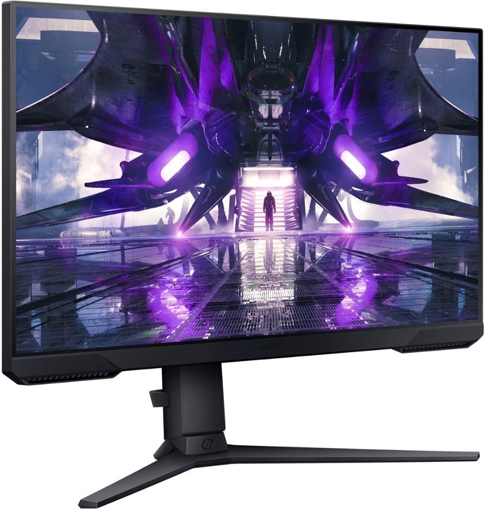 Samsung 32' Odyssey G3 Series FHD LED Gaming Monitor, 165Hz, 1ms, FreeSync Premium, Eye Saver Mode, Height Adjustable Screen, Black, with HDMI Cable