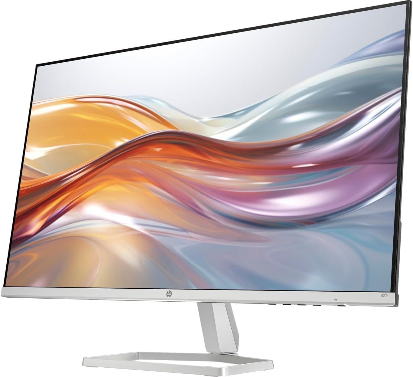 HP 27 inch 1080P Computer Monitor in SIlver and Black 27'' Full HD (1920 x 1080) 75Hz Anti-Glare IPS Display AMD FreeSync, 2 HDMI, 1 VGA, Accurate Color (2023 Model) Docztorm Dock - Pack of 2