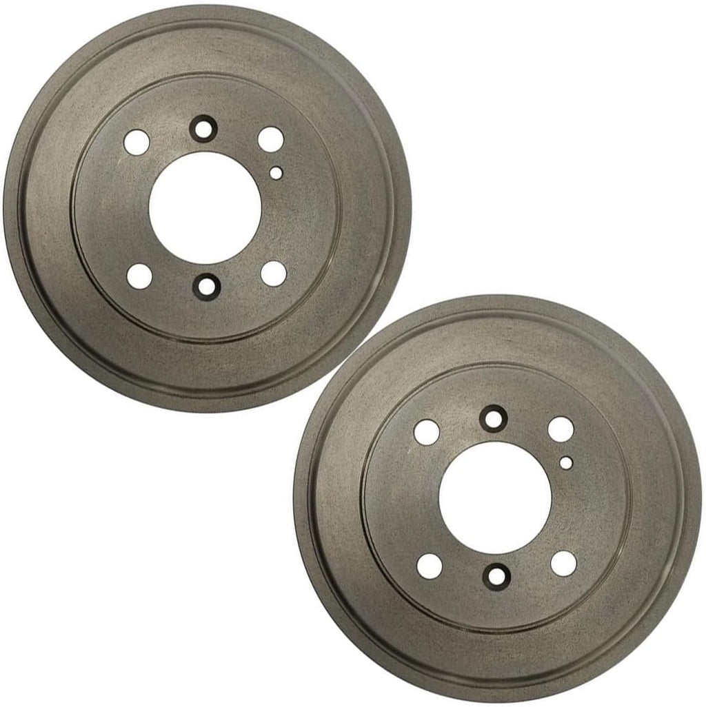 9.62inch(244.35mm) Brake Drum Rear fits Ford Fiesta 1.6L 2011 2012 2013 2014 2015 2016 2017 2018 2019, fits Ford Fiesta 1.0L 2014 2015 2016 2017 Rear Left Right 2X Replacement Drum Brake Kit