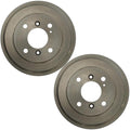 9.62inch(244.35mm) Brake Drum Rear fits Ford Fiesta 1.6L 2011 2012 2013 2014 2015 2016 2017 2018 2019, fits Ford Fiesta 1.0L 2014 2015 2016 2017 Rear Left Right 2X Replacement Drum Brake Kit