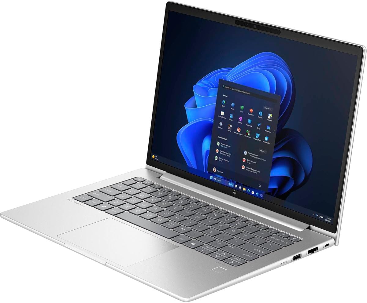 HP EliteBook 640 G11 14' Notebook - WUXGA - Intel Core Ultra 5 135U - vPro Technology - 16 GB - 256 GB SSD - English Keyboard - Pike Silver - Smart Buy - Intel Chip - 1920 x 1200 - Windows 11 Pro