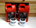 Pro Parts Place, PPP Bad Boy Mower Hydrogear Transmission Service Kit for Rogue & Outlaw XP 2 gallons 20W50 Hydro Oil and (2) Bad Boy OEM Filters.