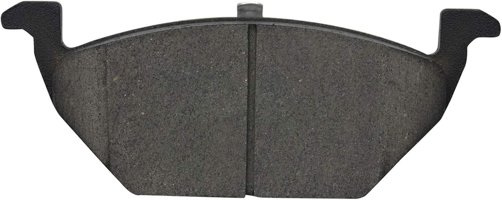 TRQ Front Brake Pad and Rotor Set Ceramic Rotors Calipers Hoses Compatible with 2005 Volkswagen Jetta