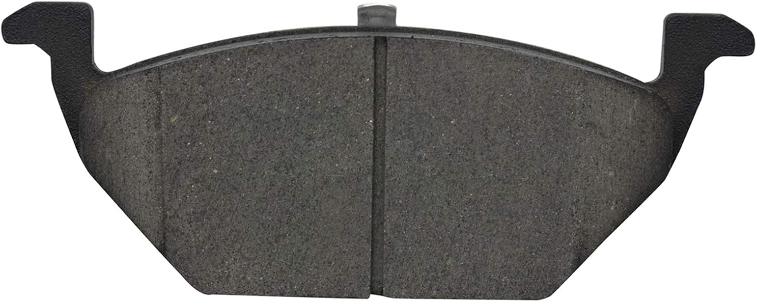 TRQ Front Brake Pad and Rotor Set Ceramic Rotors Calipers Hoses Compatible with 2005 Volkswagen Jetta