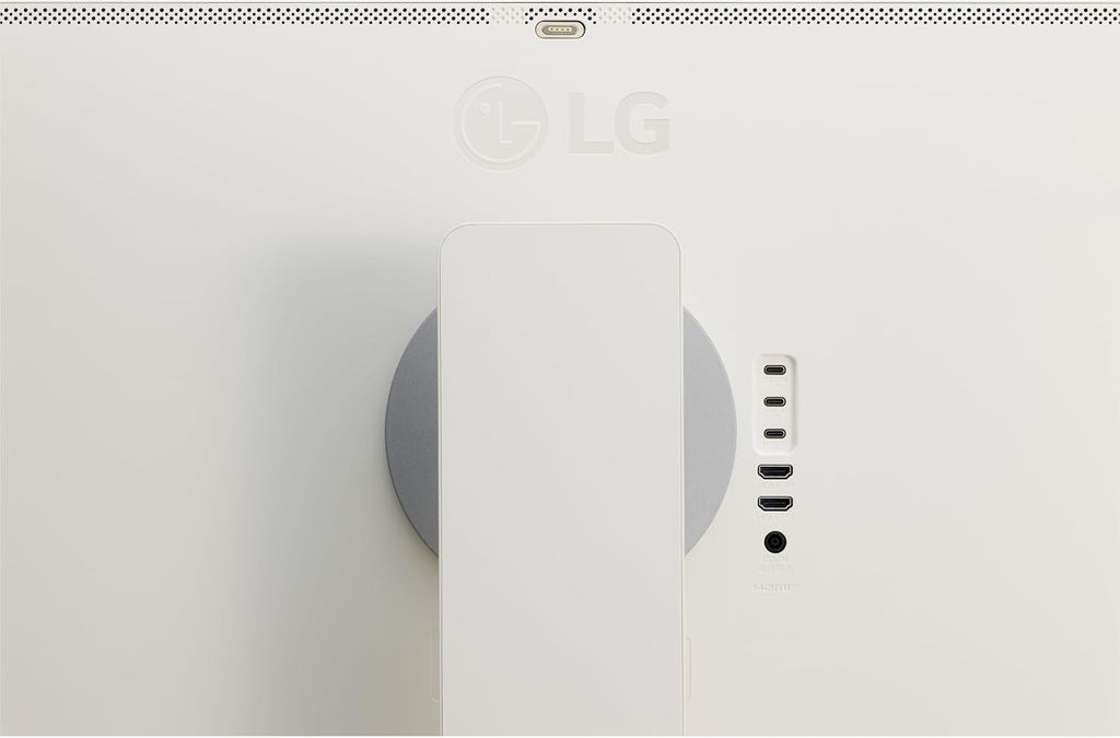 LG 32SR85U-W MyView Smart Monitor 32-inch 4K UHD (3840x2160), IPS Display, webOS 23, USB Type-C 90W PD, Built-in FHD Webcam & Speaker, HDR 10, AirPlay 2, Screen Share, Bluetooth, White (Renewed)