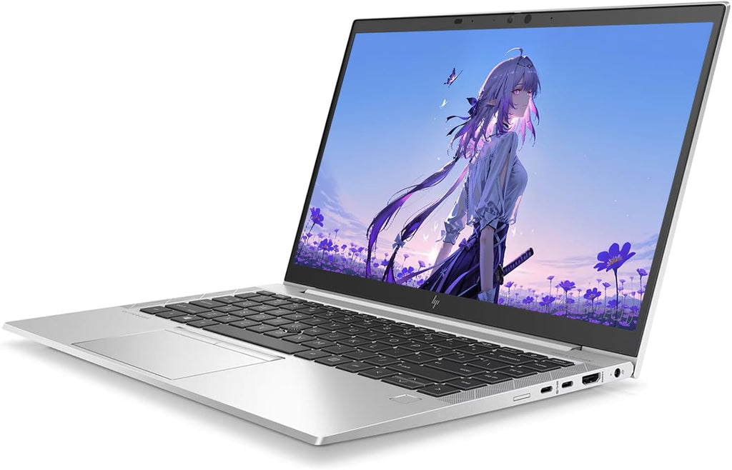 HP Elitebook 845 G7 Laptop, 14-inch FHD IPS Display, AMD Ryzen 5 Pro 4650U 6-Core, 16GB RAM, 512GB SSD, Backlit KBL, Windows 11 Pro (Renewed) Laptops