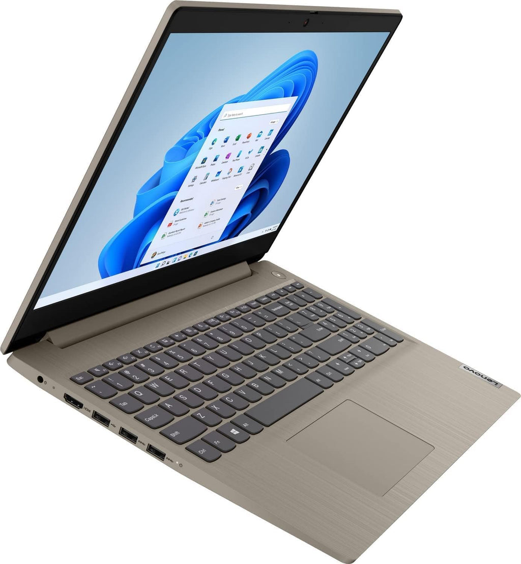 Lenovo Ideapad 3 Laptop, 15.6' HD Touchscreen, 11th Gen Intel Core i3-1115G4 Processor, 8GB DDR4 RAM, 256GB PCIe NVMe SSD, HDMI, Webcam, Wi-Fi 6, Bluetooth, Windows 11 Home, Almond