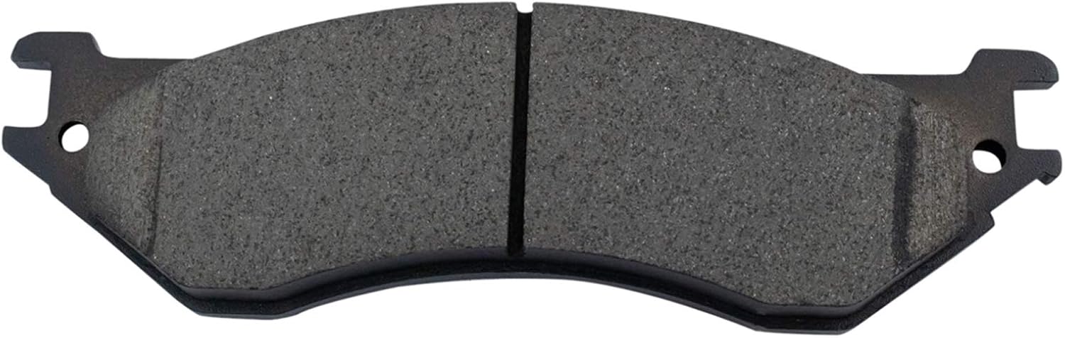 TRQ Rear Performance Brake Pad & Rotor Kit, with Chemical Kit Ceramic Premium G-Coated Compatible with 2006-2008 Dodge Ram 1500 2003-2008 Ram 2500, 3500