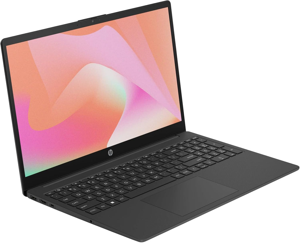 HP 15-fd000 Laptop 2024 15.6' WXGA HD 1366 x 768 Intel Core i7-1355U, 10-core, Intel Iris Xe Graphics, 8GB DDR4, 512GB SSD, Wi-Fi 6, Bluetooth 5.3, 720p HD Camera, Windows 10 Pro
