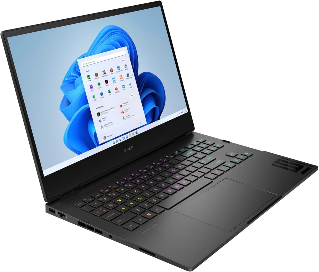 HP Omen 16 Gaming Laptop, 16.1' 1920 x 1080 144 Hz,Intel Core i7-12700H 14-Core, NVIDIA GeForce RTX 3050 Ti 4GB, 16GB DDR5, 1TB SSD, Windows 11 Home, RGB Backlit Keyboard, Shadow Black