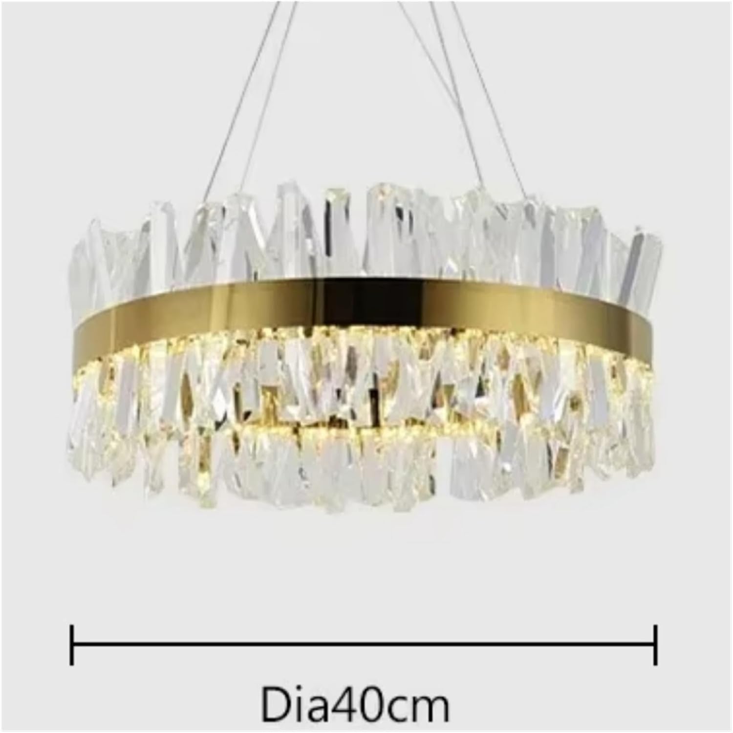 Nordic Luxury Crystal Chandelier Modern Gold Silver Round Led Pendant Light Living Dining Table Room Hotel Home Decor Hanging Lamps,Dining Light Fixtures