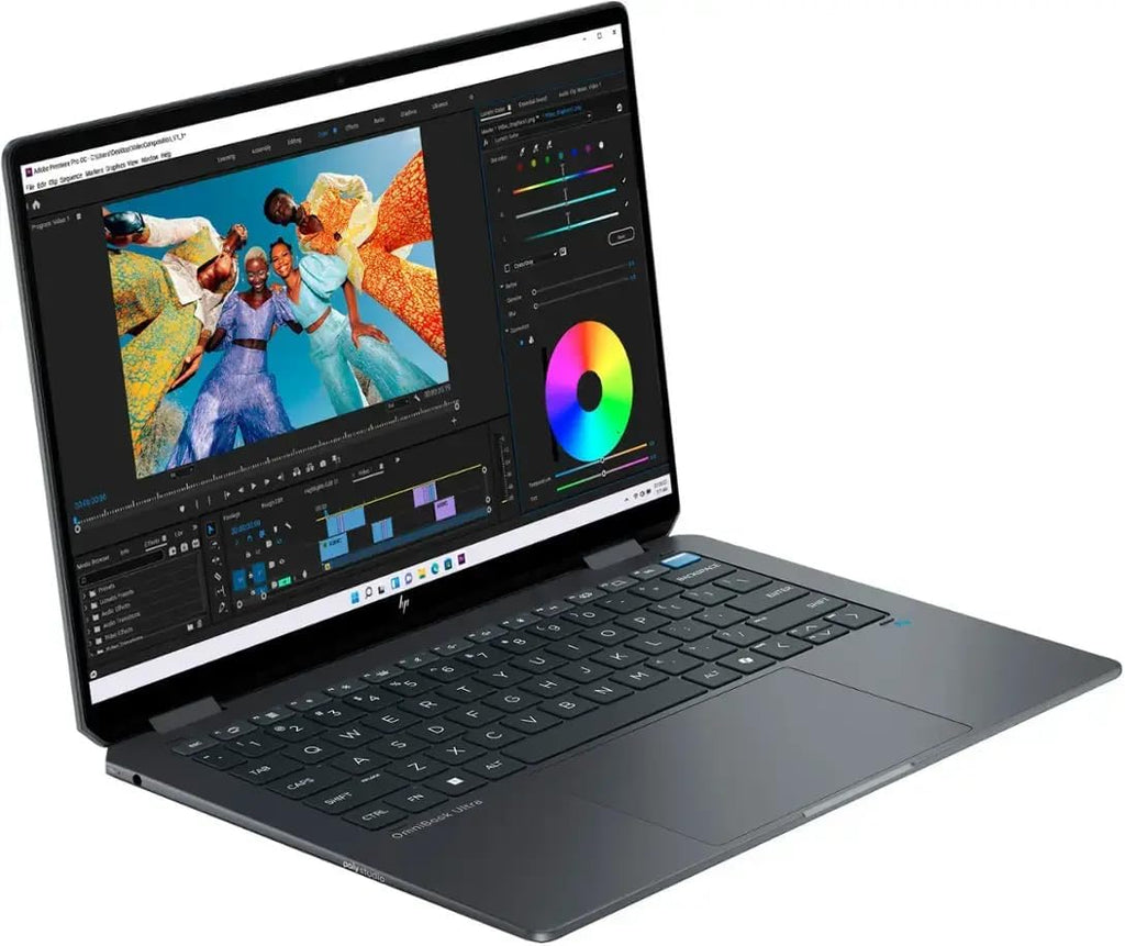 HP OmniBook Ultra Flip 2-in-1 Laptop 14' 3k OLED Touch Intel 8-core Ultra 7 Series 2 256V (Up to 47 Tops) 16GB RAM 1TB SSD for Creator Designer Business Professional Win11 ICP Hub