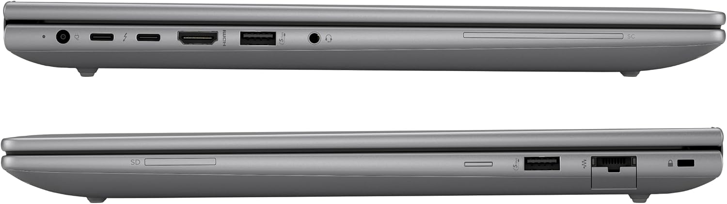 HP ZBook Power 16 G11 Mobile Workstation AI Laptop (16' FHD+, Intel Core Ultra 7 155U, NVIDIA RTX A500, 32GB DDR5, 1TB SSD) for Engineer, Designer, FP, IR Webcam, 2x Thunderbolt 4, IST HUB, Win 11 Pro