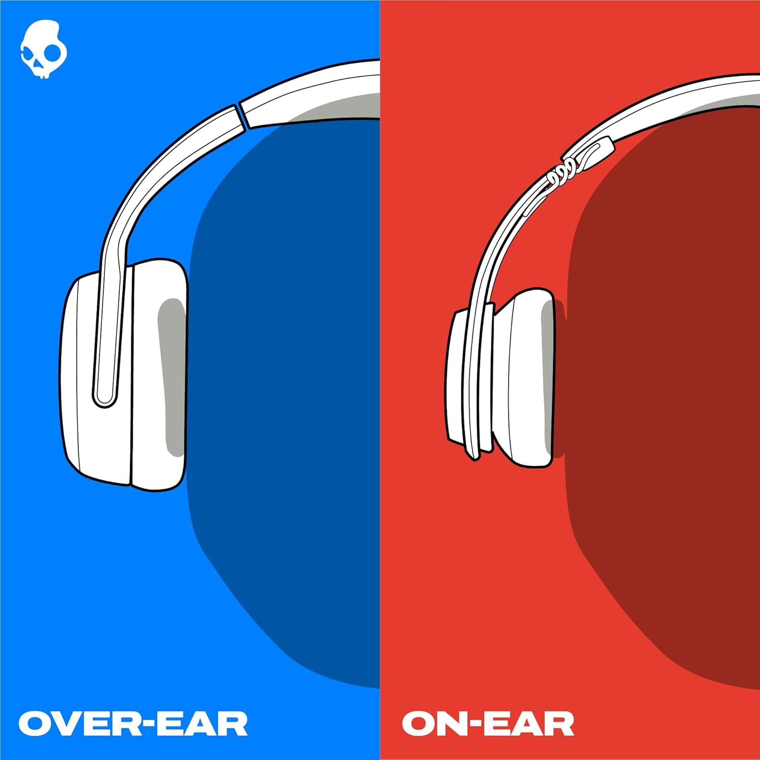 Skullcandy Crusher 540 Active Wireless Bluetooth Headphones with Multi-Sensory Bass, Noise Isolating Over-Ear Fit, Sweat and Water Resistant, 40 Hours Battery, Microphone for iPhone Android - Forest