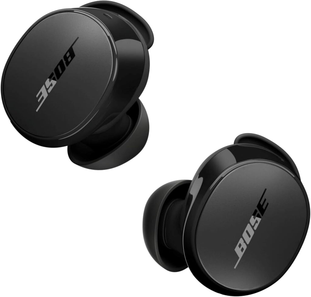 Bose New QuietComfort Wireless Noise Cancelling Earbuds, Lifestyle Bluetooth Earbuds with Active Noise Cancellation, Up to 8.5 Hours of Battery Life, Black (Renewed)
