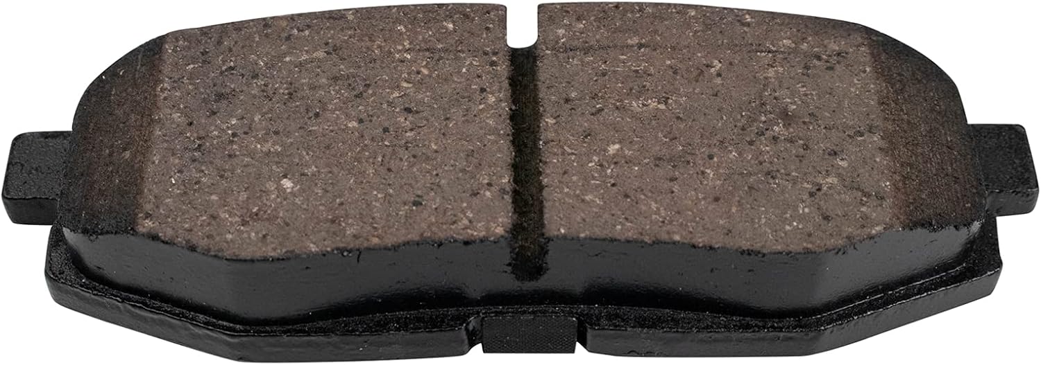 TRQ Rear Brake Pad and Rotor Set Ceramic Vented Coated Rotors Calipers Compatible with 2013-2016 Scion FR-S 2013-2019 Subaru BRZ 2010-2014 Legacy 2017-2019 Toyota 86