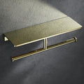 Paper Towel Hook Bathroom roll Paper Holder Paper Towel Hook Holder Toilet Paper Towel Holder, Double Gold Paper Holder