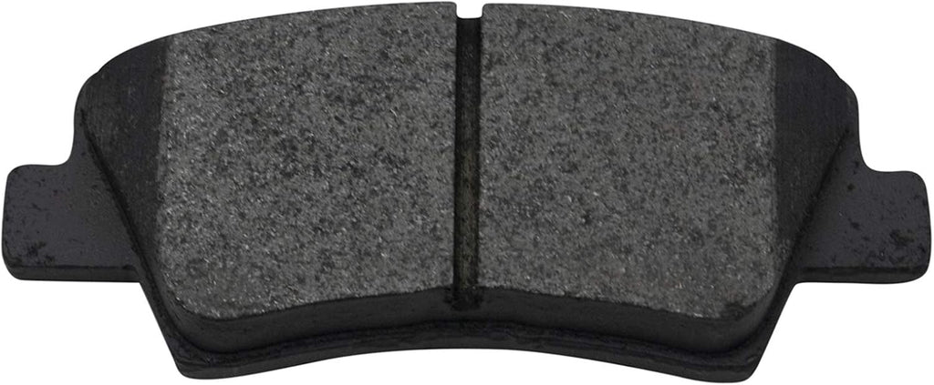 TRQ Rear Brake Pad and Rotor Set Ceramic Rotors Calipers Compatible with 2014-2016 Kia Optima