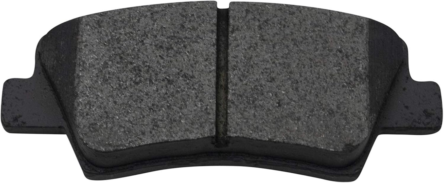 TRQ Rear Brake Pad and Rotor Set Ceramic Rotors Calipers Compatible with 2014-2016 Kia Optima