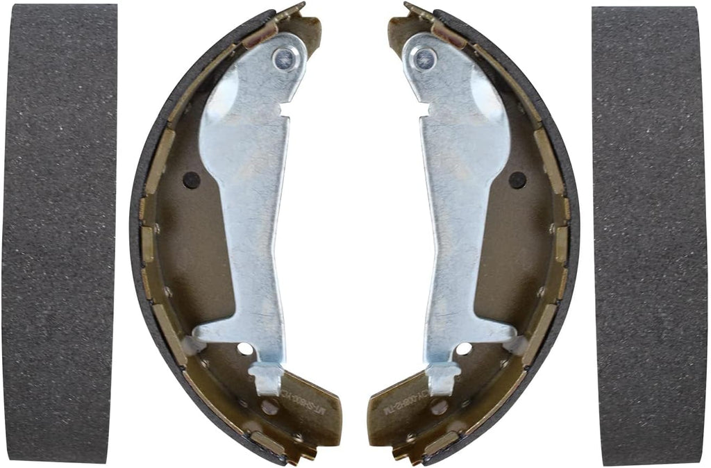 Detroit Axle - 5-Lug Brake Kit for 2009-2010 Chevrolet Cobalt Pontiac G5 Front Drilled and Slotted Disc Brake Rotors Ceramic Brakes Pads, Rear Brake Drums Brake Shoes Replacement : 11.02' inch Rotor