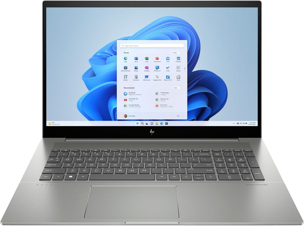 HP Envy 17 Laptop, Intel 14-Core i7-13700H, 17.3' FHD IPS Touchscreen, Intel Iris Xe Graphics, 16GB DDR4 1TB SSD, Backlit Keyboard, Thunderbolt 4, WiFi 6E, HDMI 2.1, Win10 Pro
