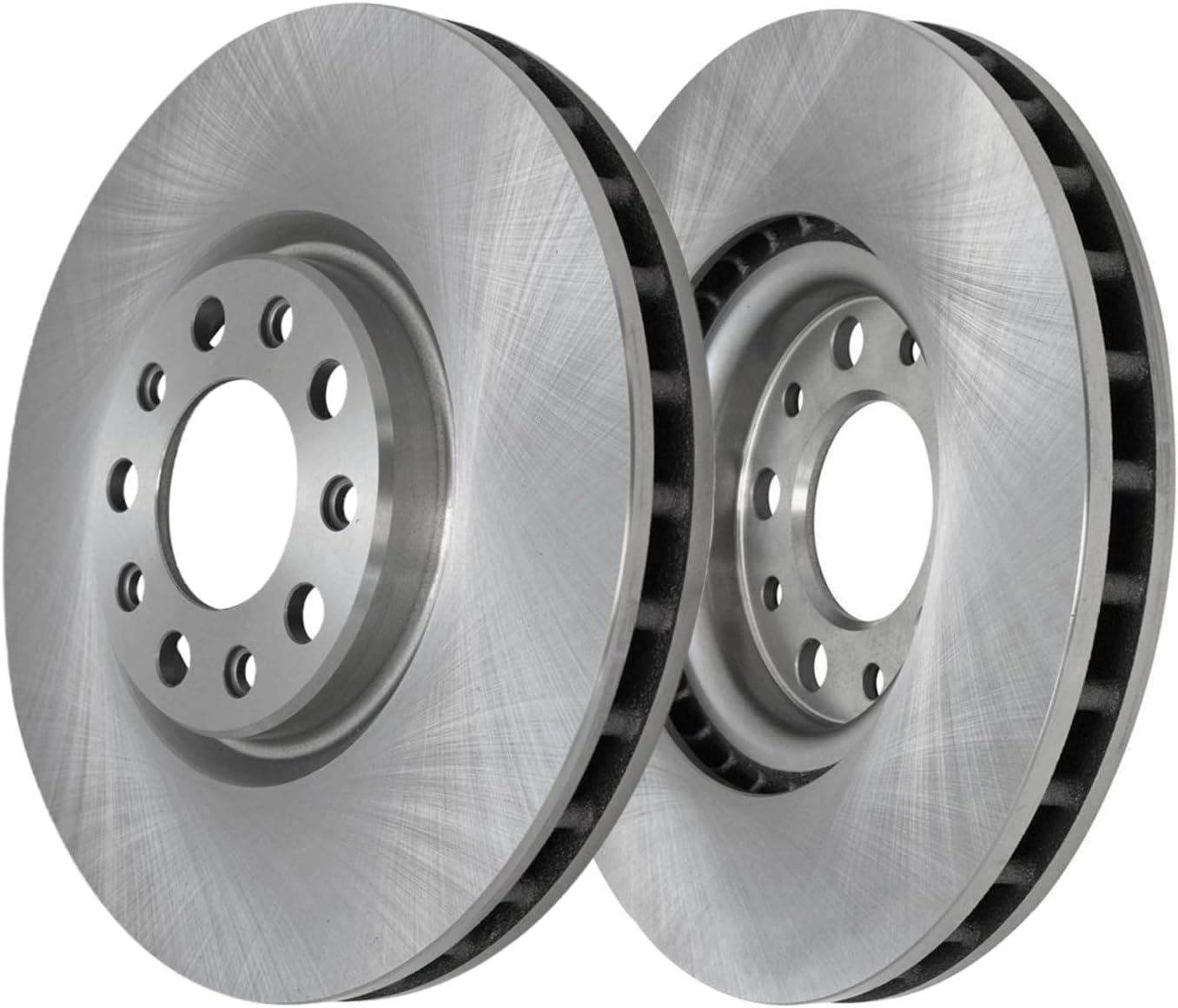 Detroit Axle - Brake Rotors for 2011-2015 Chevrolet Volt 2014-2015 Cruze 2012-2014 Orlando 2012-2017 Buick Verano, Disc Brake Rotors Replacement : 11.81' inch Front and 11.50' inch Rear Rotor
