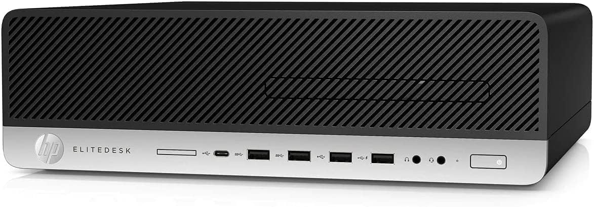 HP EliteDesk 800 G4 SFF Business Desktop PC with New 23.8' FHD Monitor, Intel Core i7-8700, 32GB RAM, 1TB SSD, Mouse & Keyboard, Windows 11 Pro(Renewed)