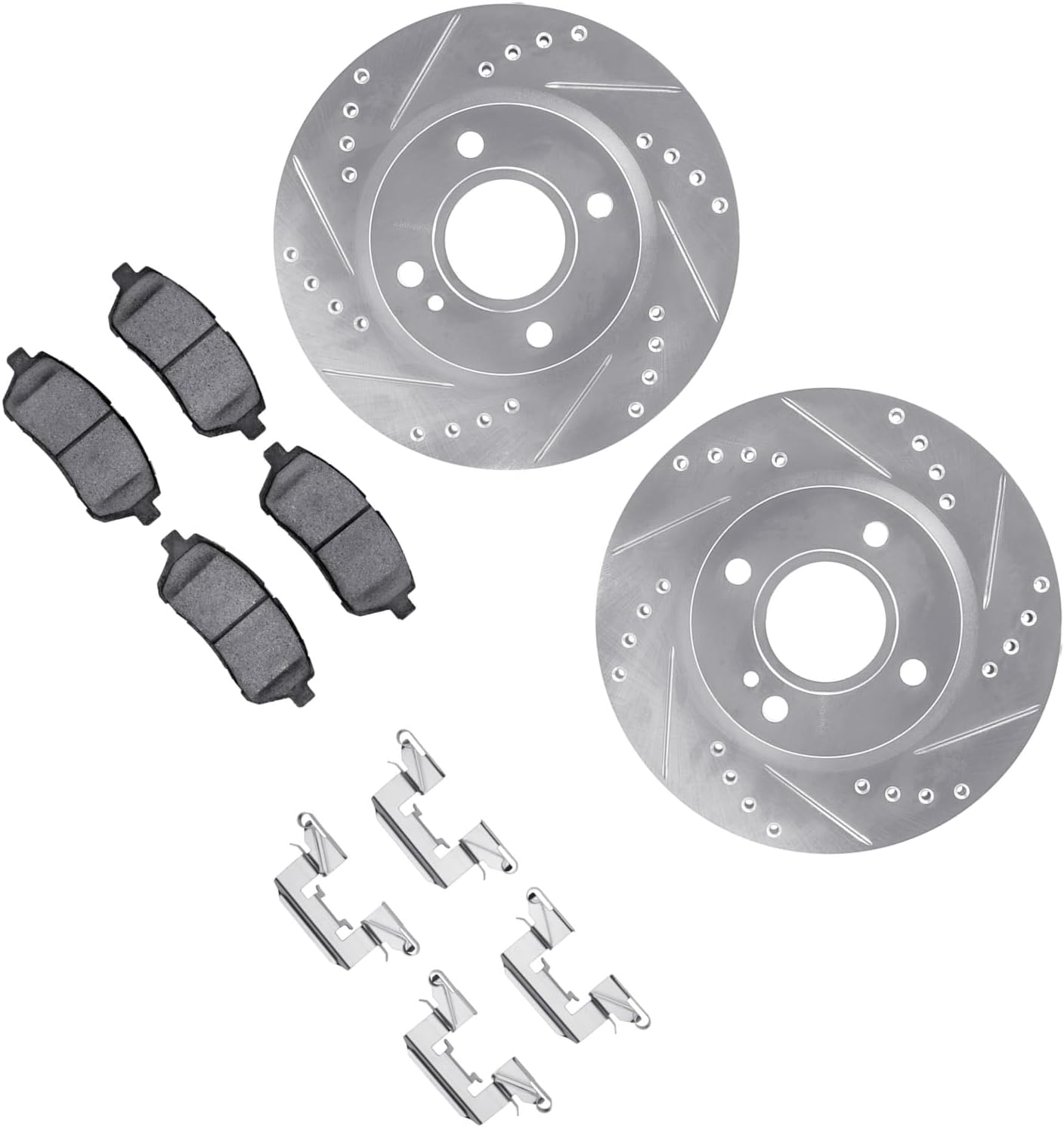 1 X Front Disc Brake Kit fits Ford Fiesta,Figo 2011 2012 2013 2014 2015 2016 2017 2018 2019